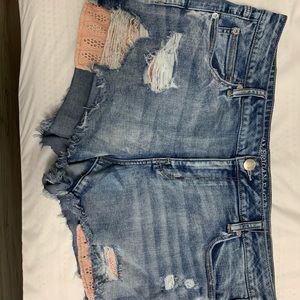 American Eagle Shortie Shorts
